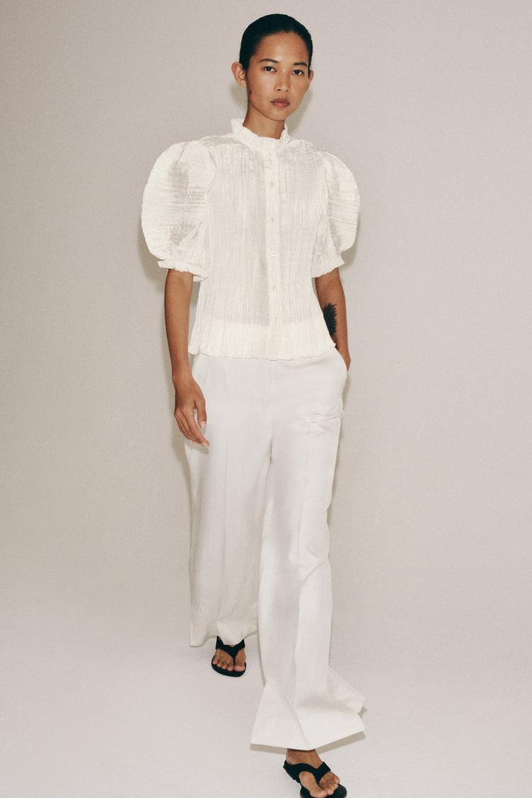 Blusa Plisada ZW Collection