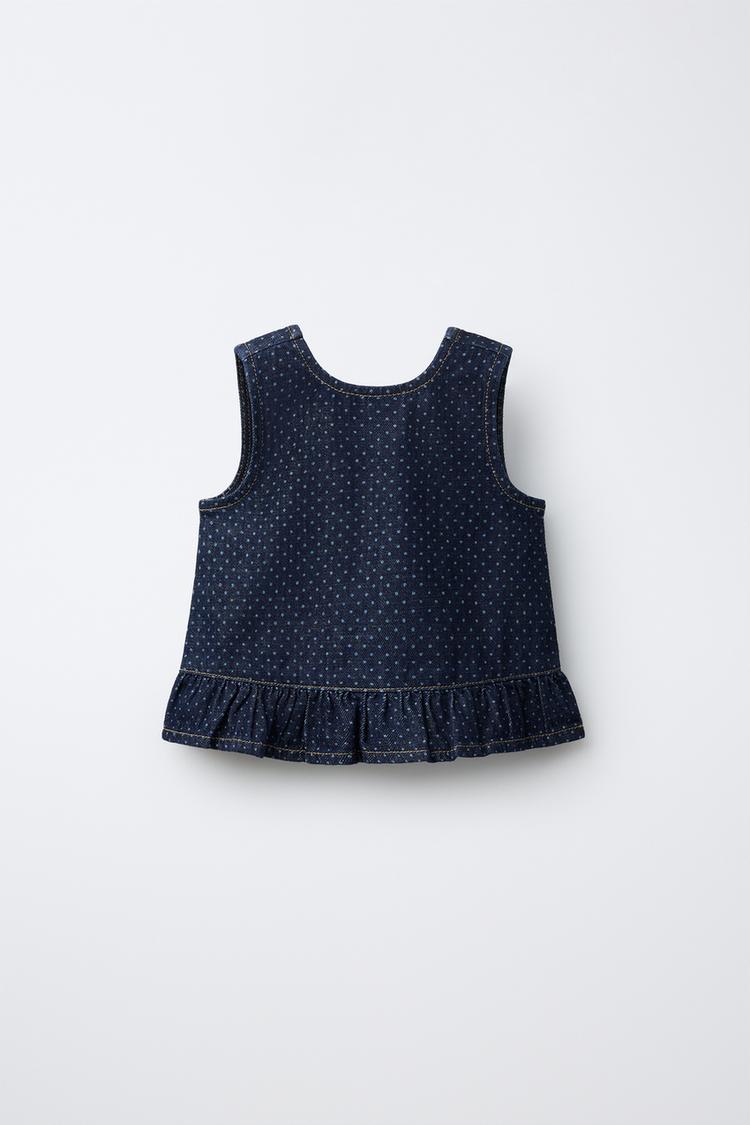 Top Estampado Topos