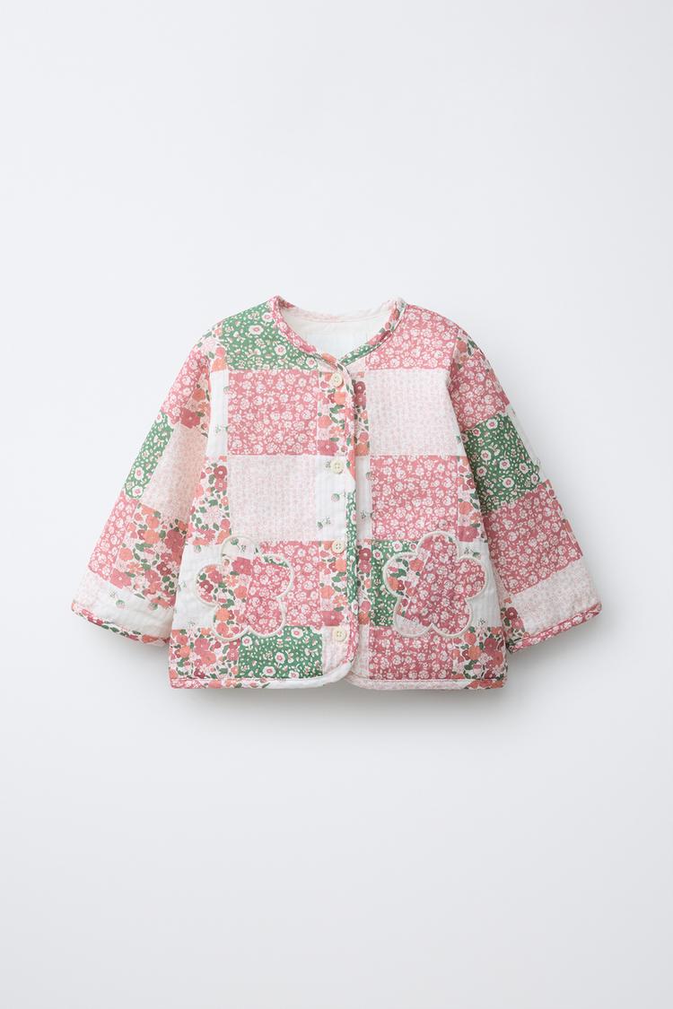 Cazadora Acolchada Patchwork