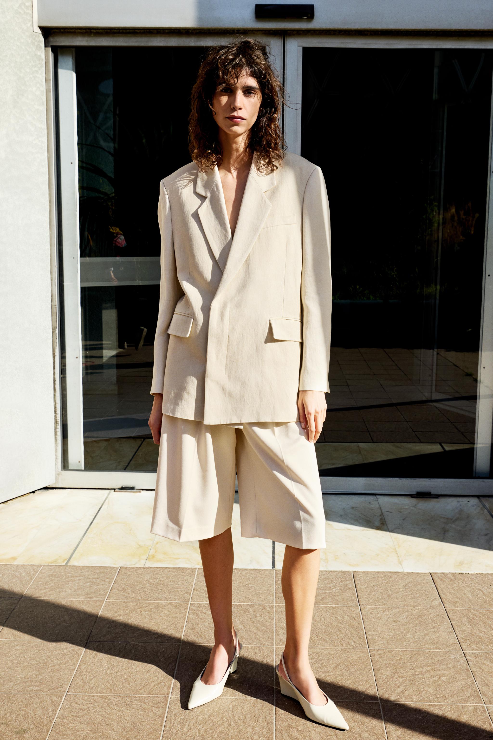 Zara OVERSIZED BLAZER ZW COLLECTION INTERNATIONAL SHIPPING