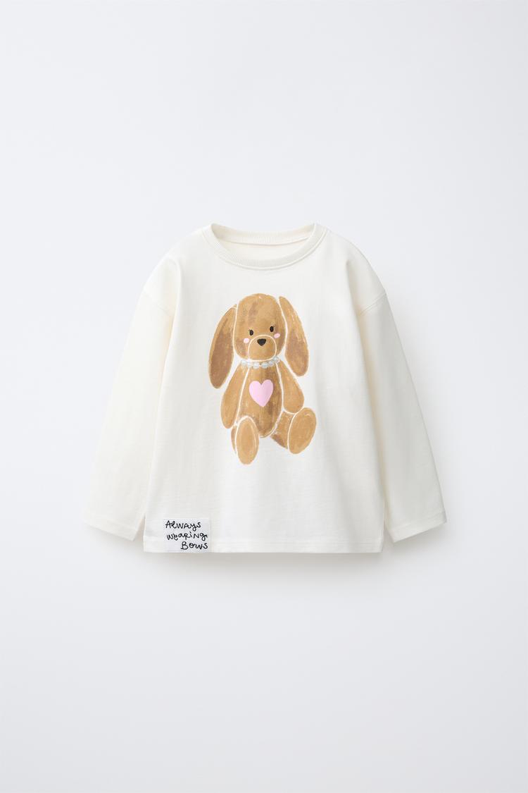 Camiseta Estampado Perrito