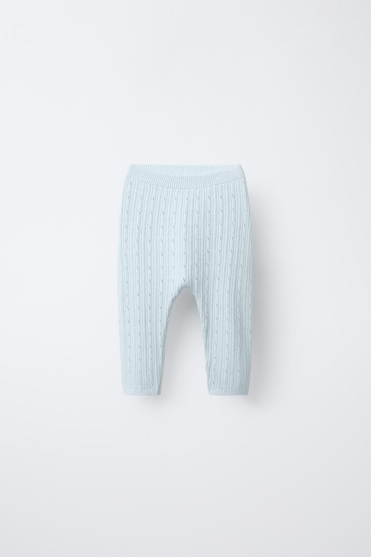 Pantalón Rib Calados