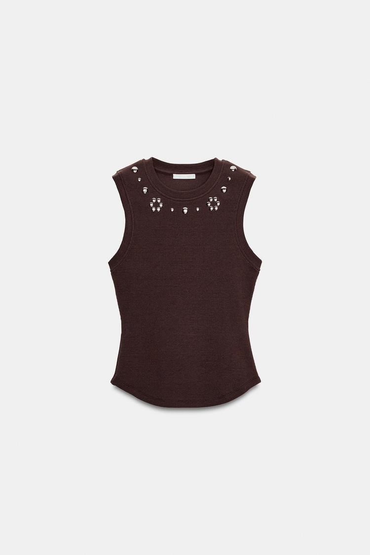 Camiseta Rib Tachas
