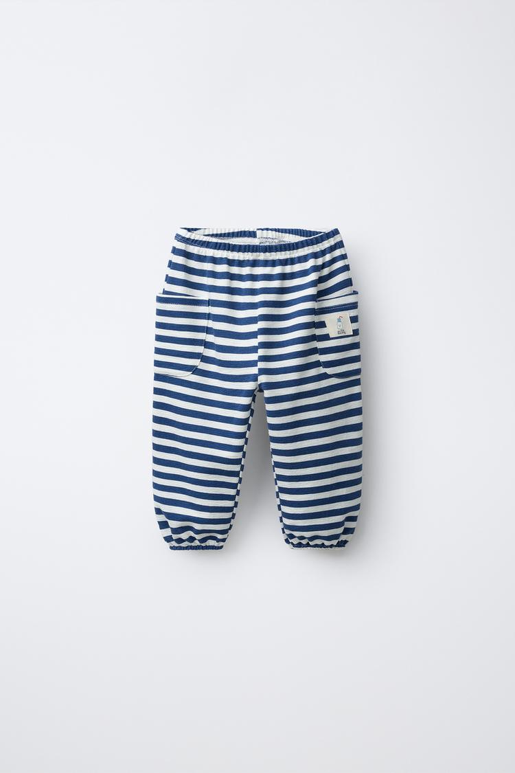 Pantalón Rayas Jogger Etiqueta