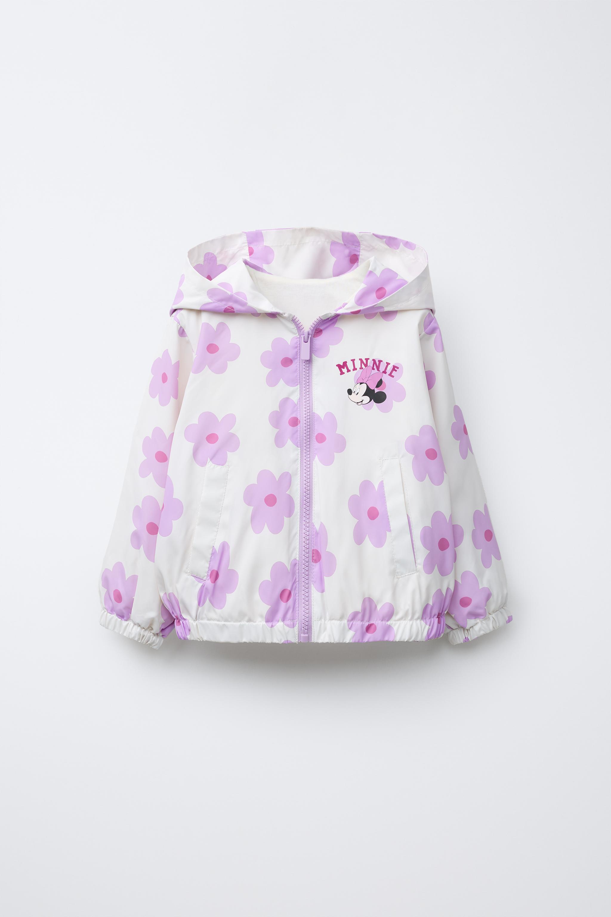 Zara LIGHTWEIGHT WATER-REPELLENT MINNIE MOUSE © DISNEY RAINCOAT INTERNATIONAL SHIPPING