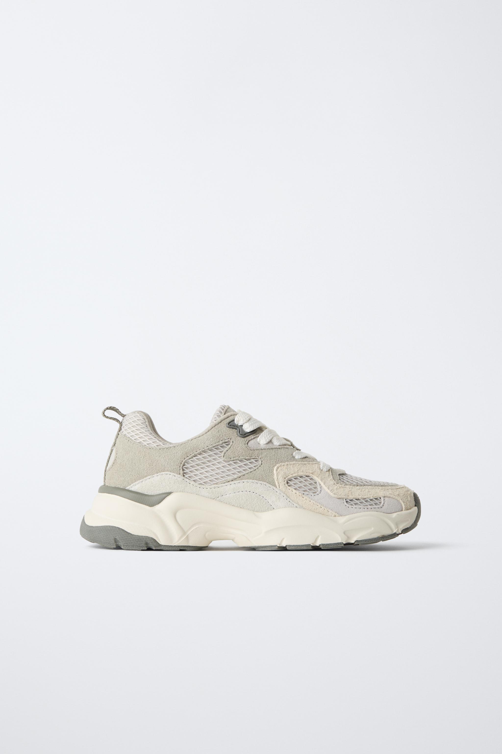 Zara PIECED SNEAKERS INTERNATIONAL SHIPPING