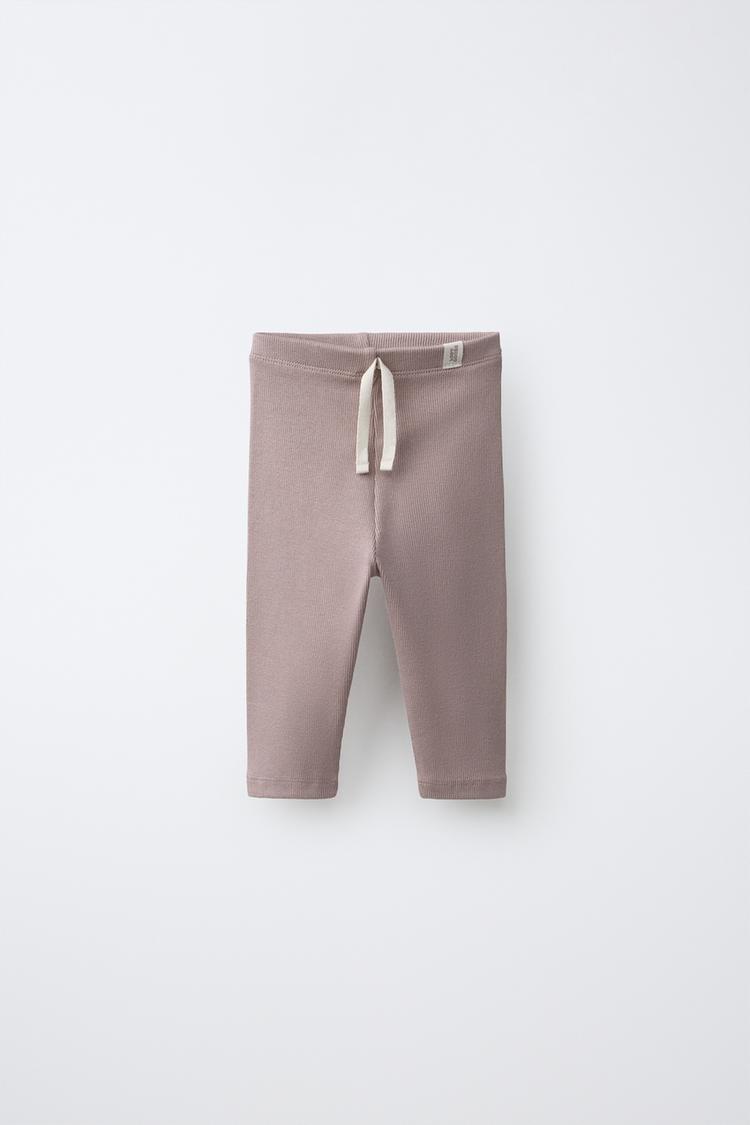 Legging Rib Etiqueta