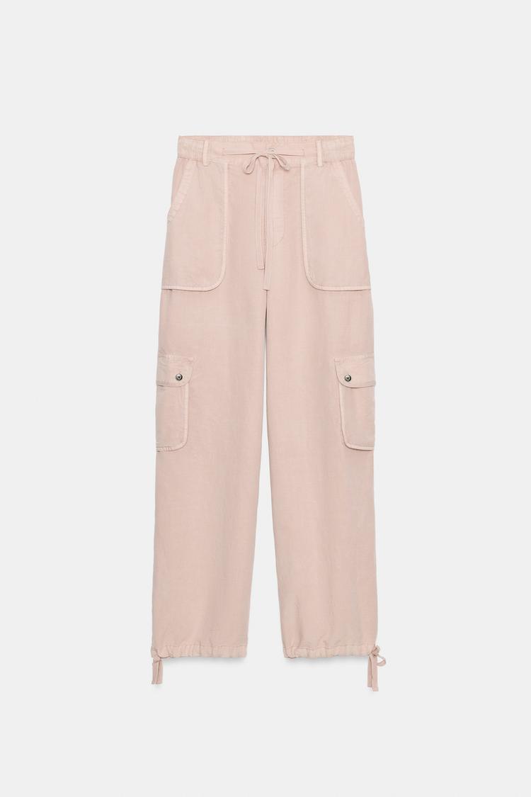Pantalón Cargo Efecto Lavado