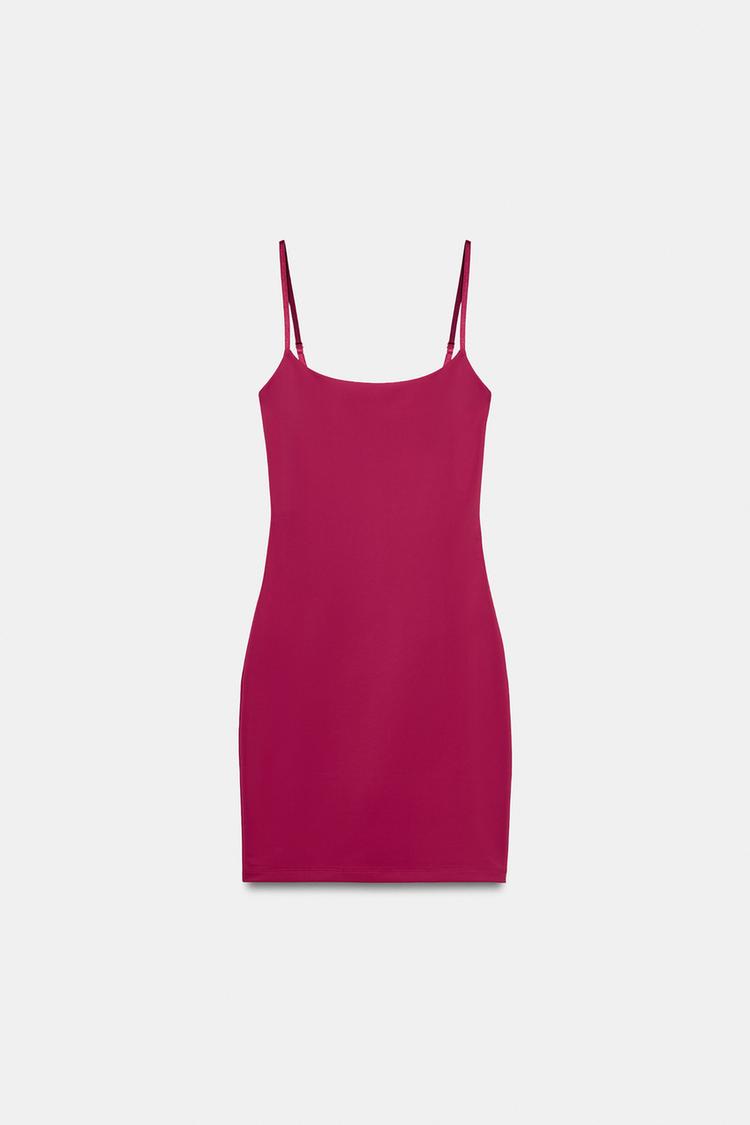 Vestido Tirantes Mezcla Poliamida
