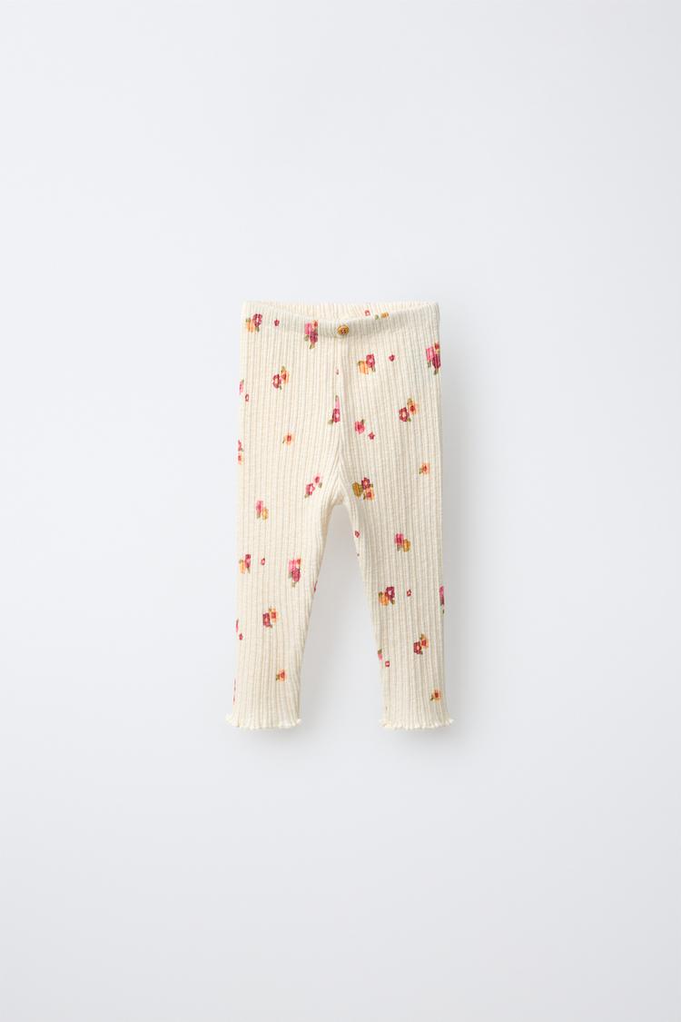Legging Canalé Estampado Frutas