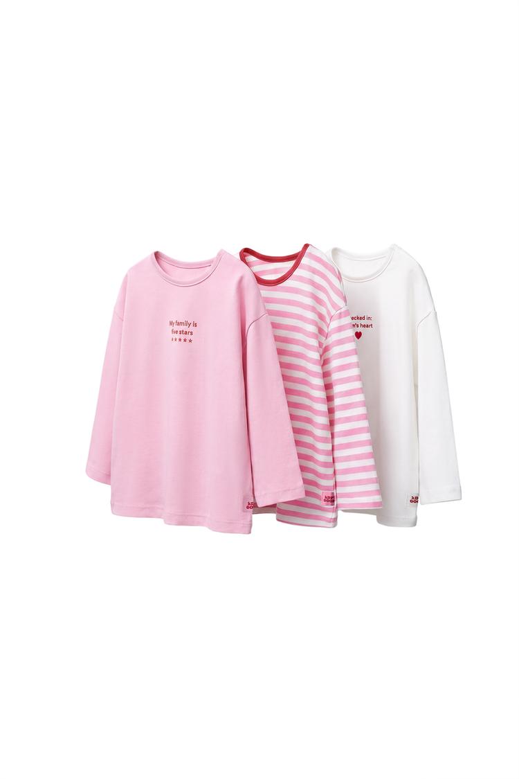 Pack Tres Camisetas Etiqueta