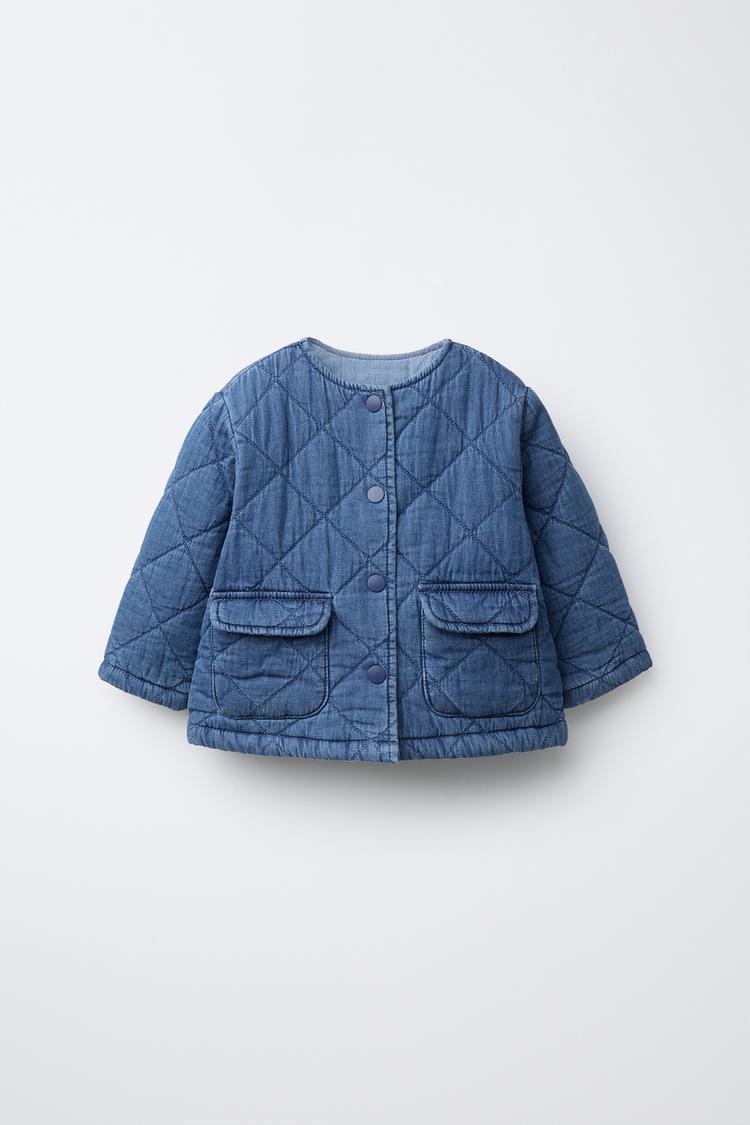 Cazadora Denim Acolchada