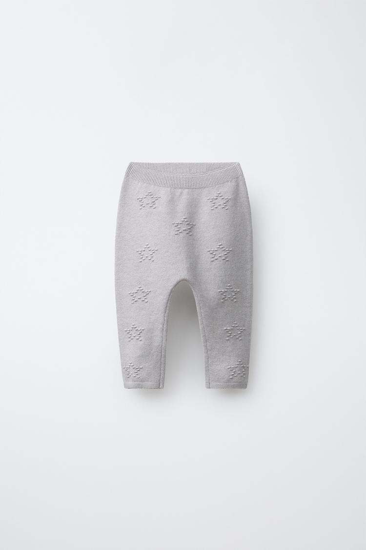 Legging Punto Estrellas Bordadas