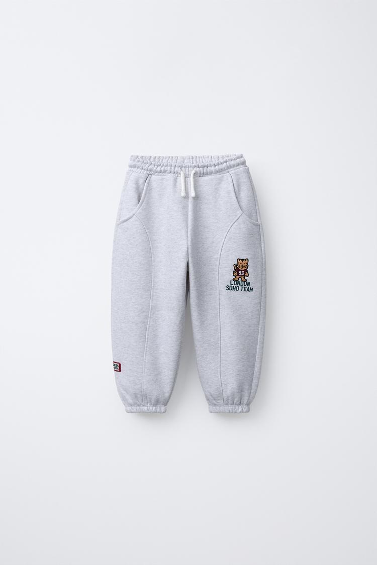 Pantalón Jogger Animal Bordado