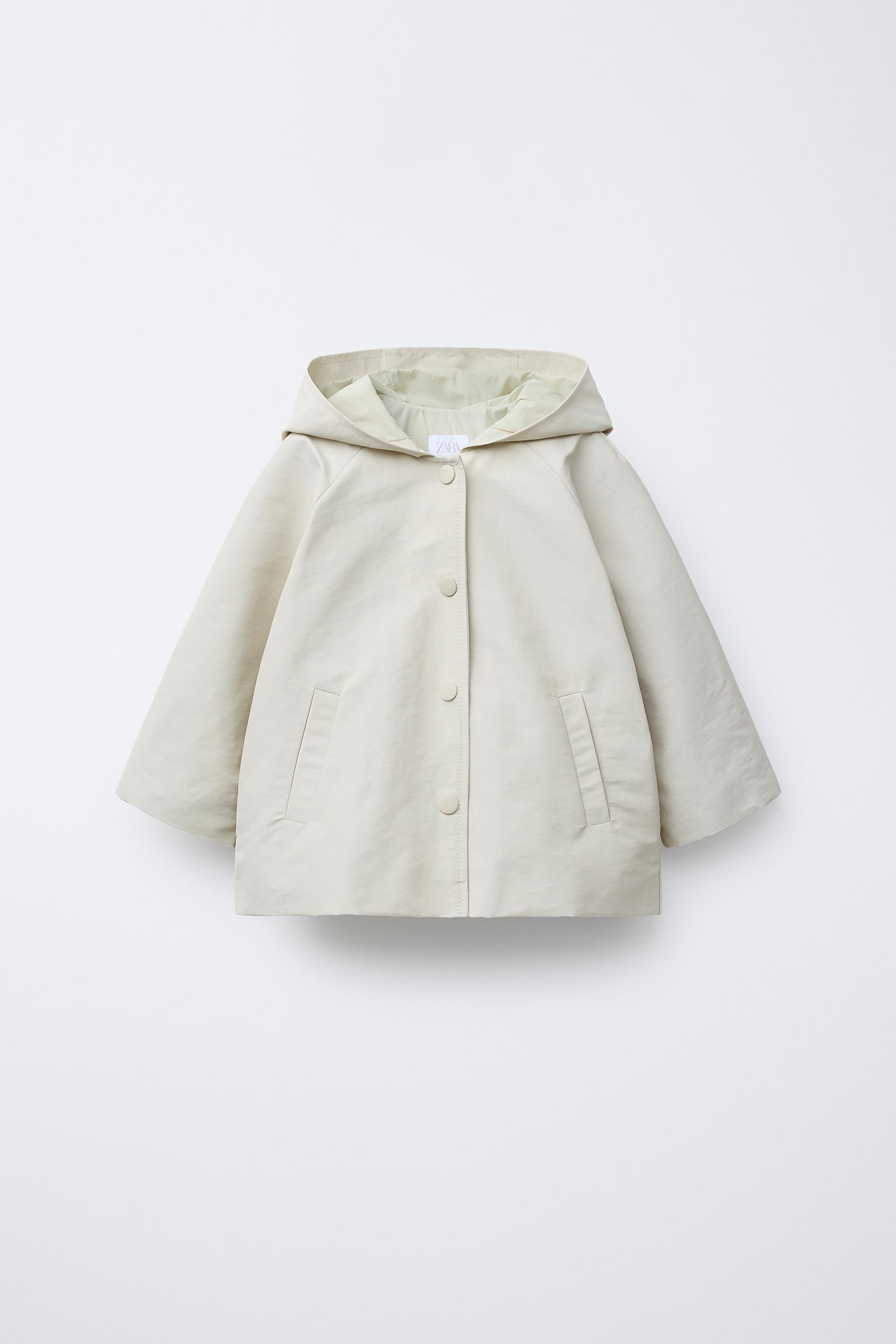 Zara PLAIN HOODED PARKA INTERNATIONAL SHIPPING