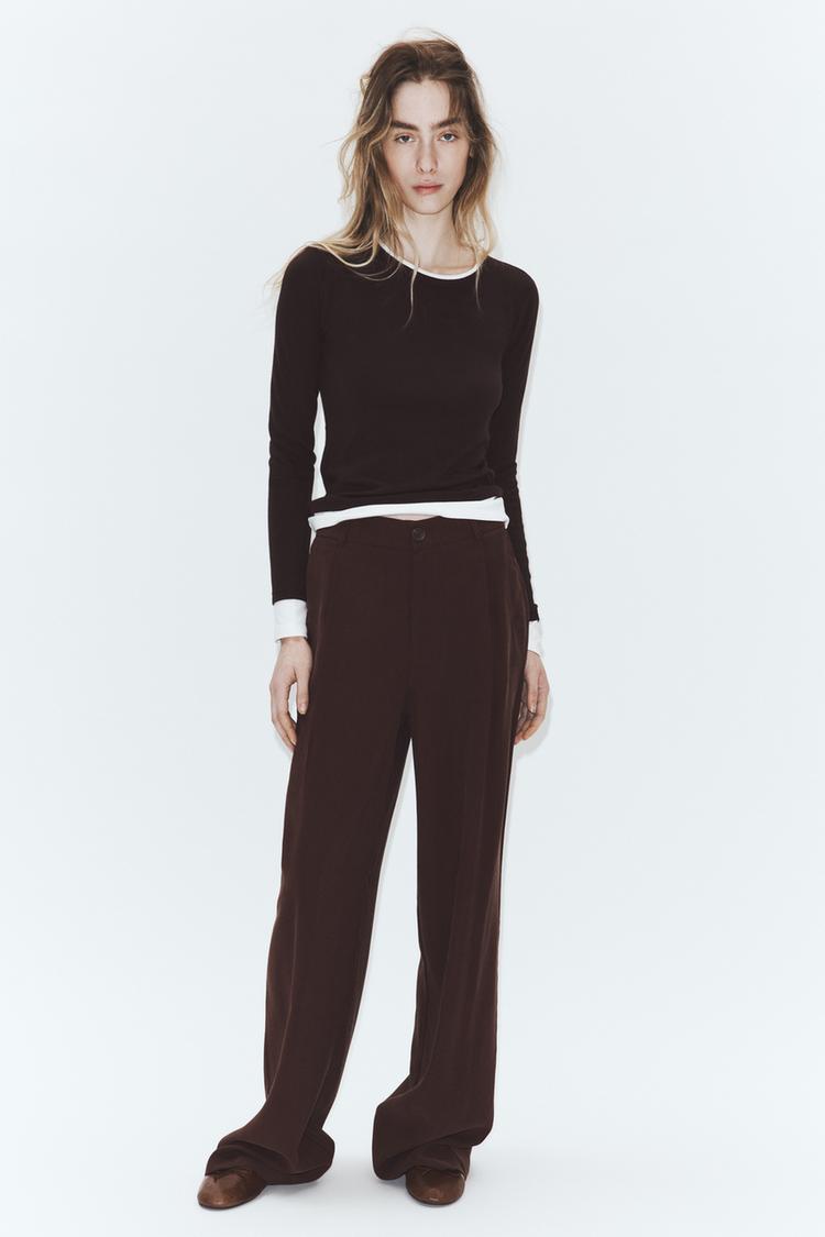 Pantalón Fluido Pliegues