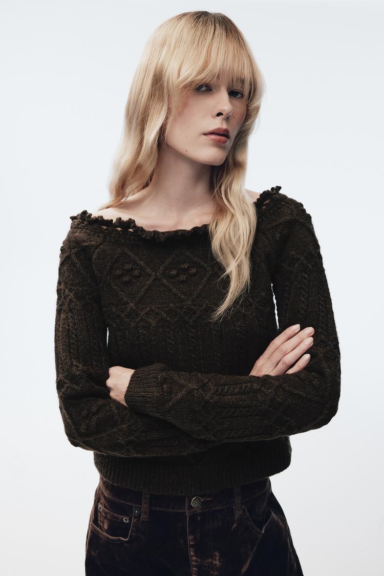 Jersey Punto Off Shoulder