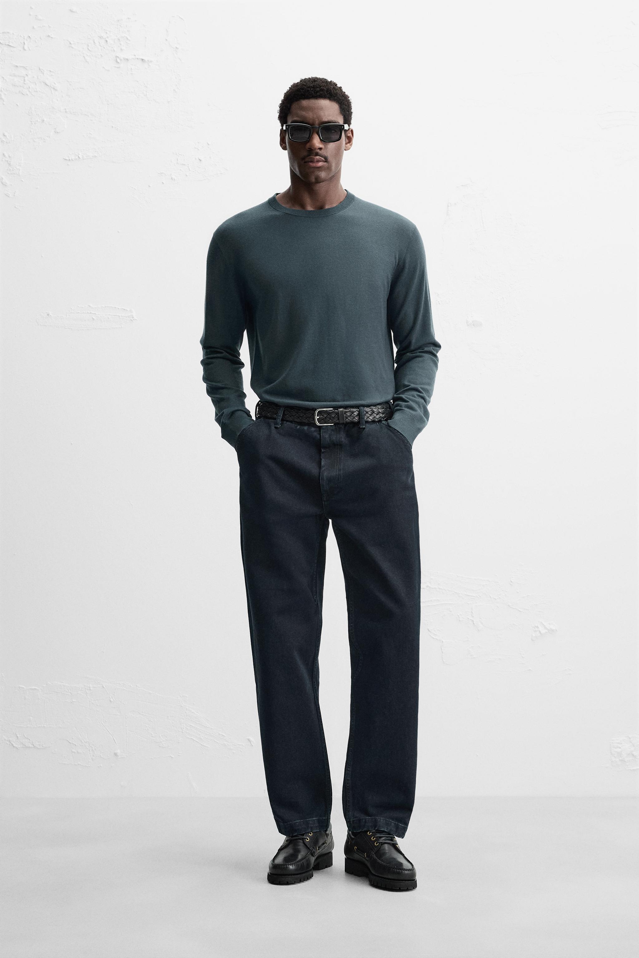 Zara LIGHTWEIGHT 100% WOOL SWEATER INTERNATIONAL SHIPPING