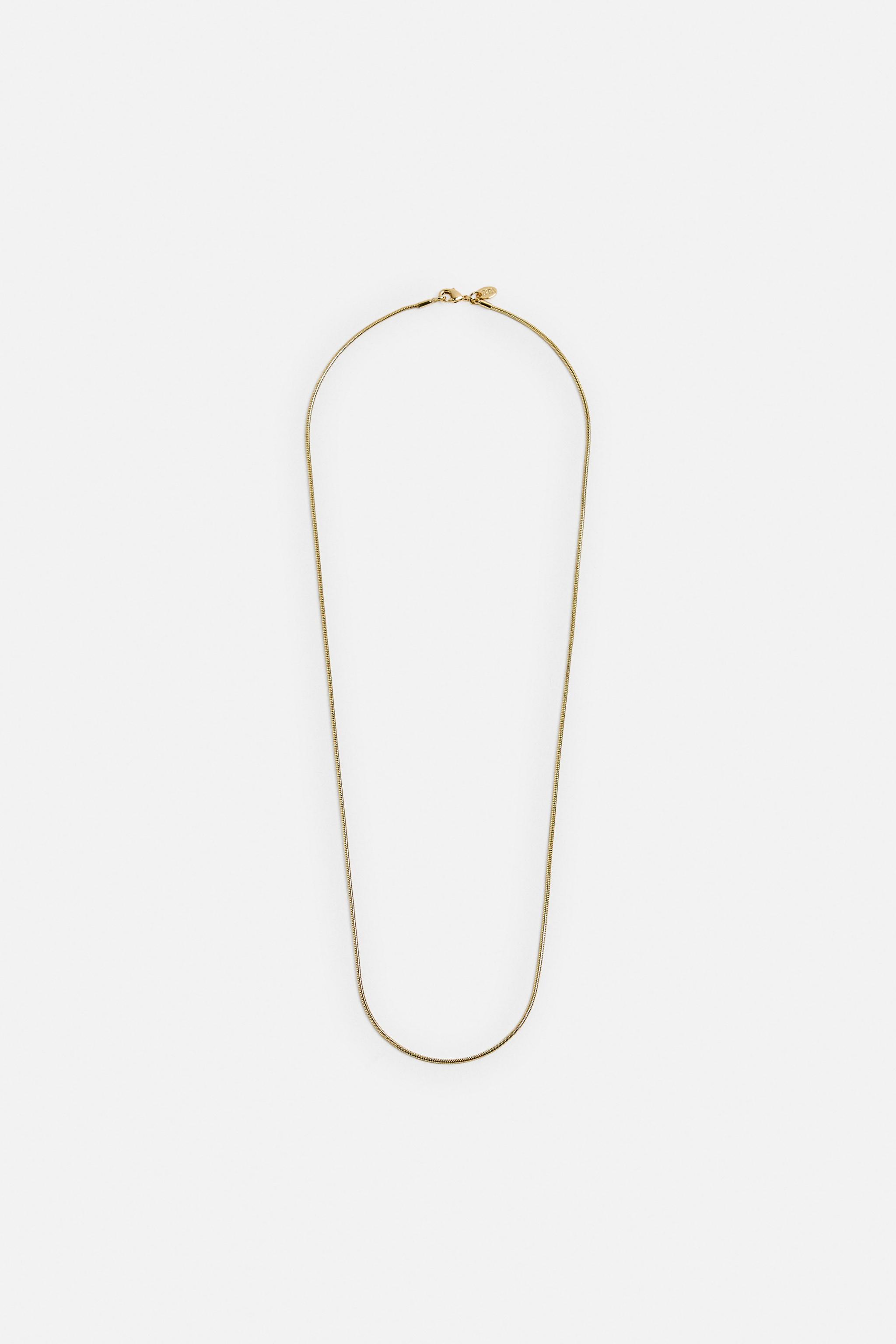 Zara METAL LINK CHAIN INTERNATIONAL SHIPPING