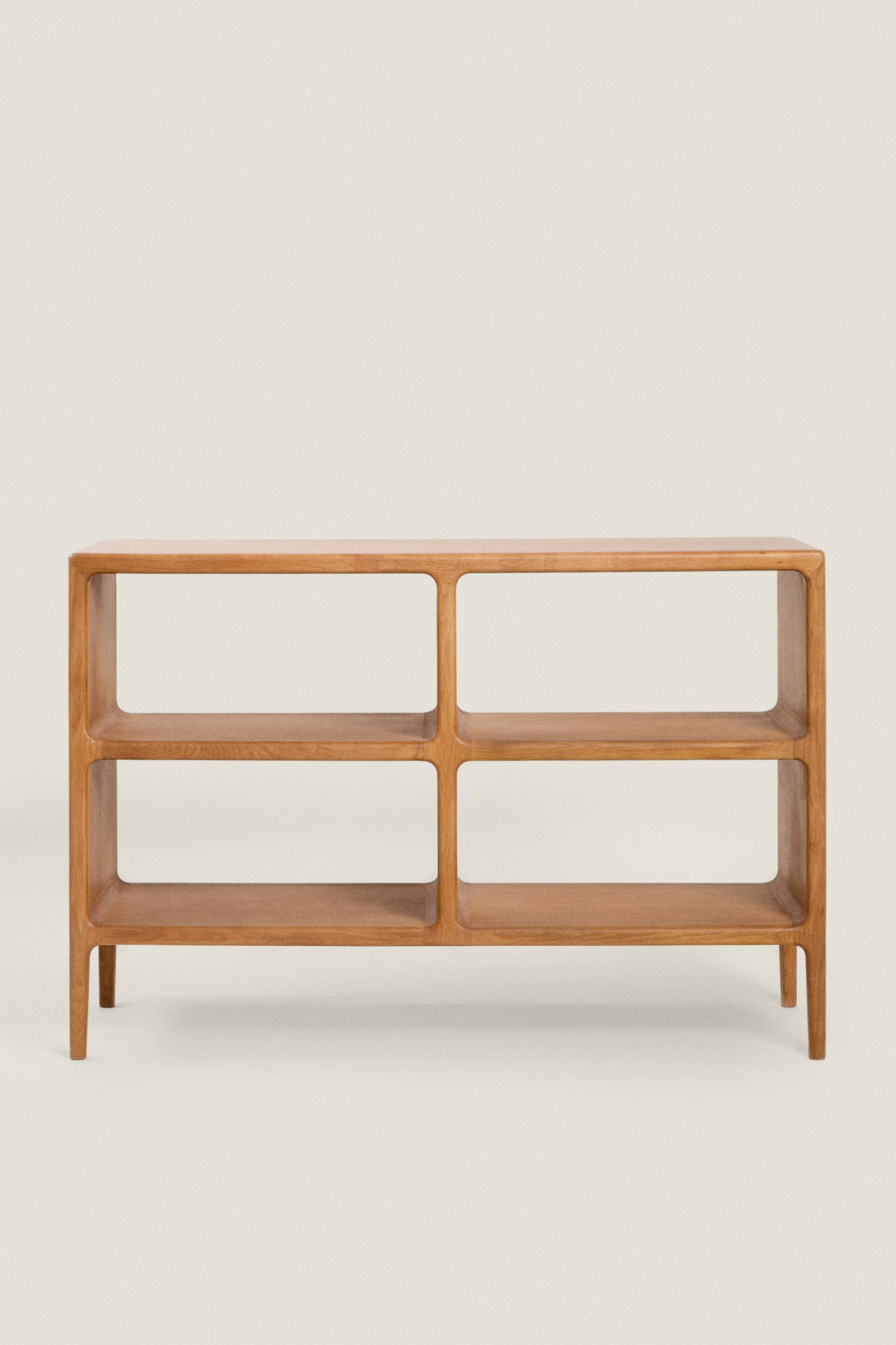 Zara MEDIUM HONEY OAK SIDEBOARD INTERNATIONAL SHIPPING