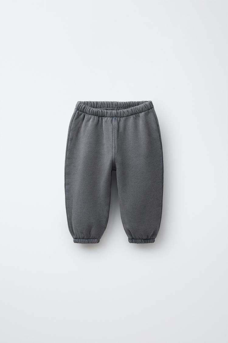 Pantalón Jogger Efecto Lavado Etiqueta