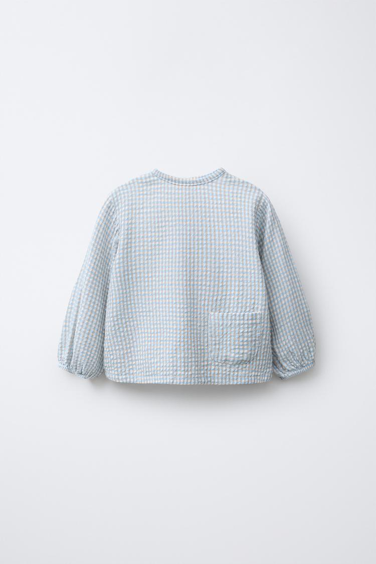 Camisa Textura Cuadros