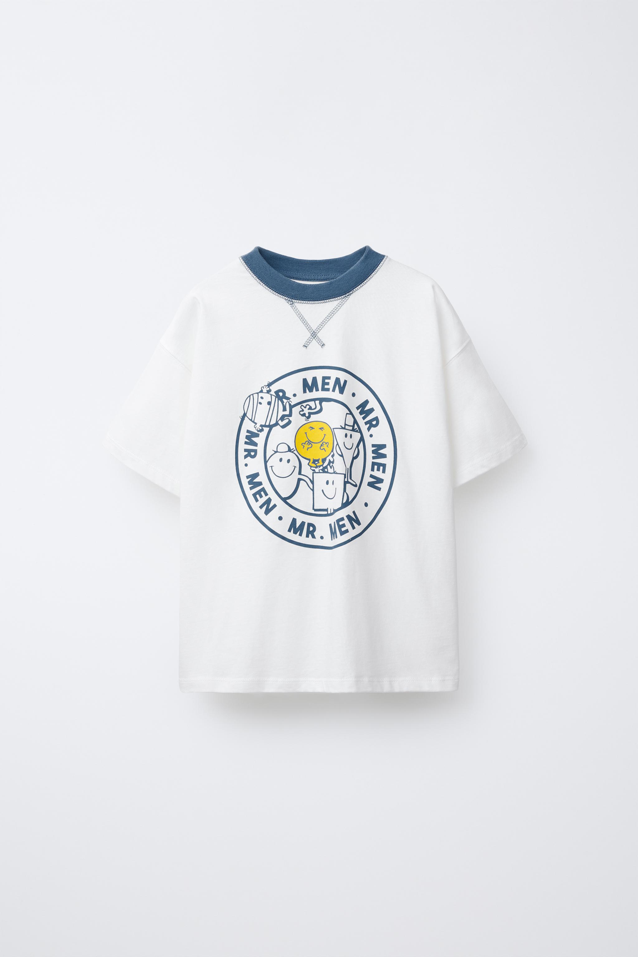 Zara MR. MEN ™ LITTLE MISS ™ T-SHIRT INTERNATIONAL SHIPPING