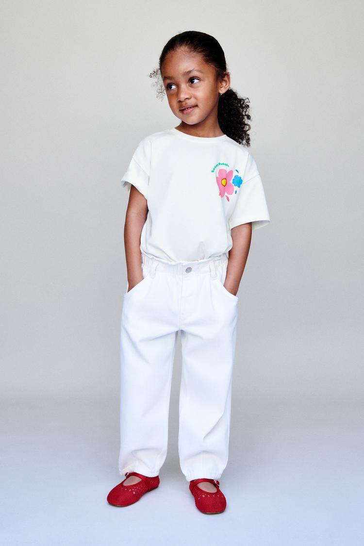 Camiseta Estampada Flores