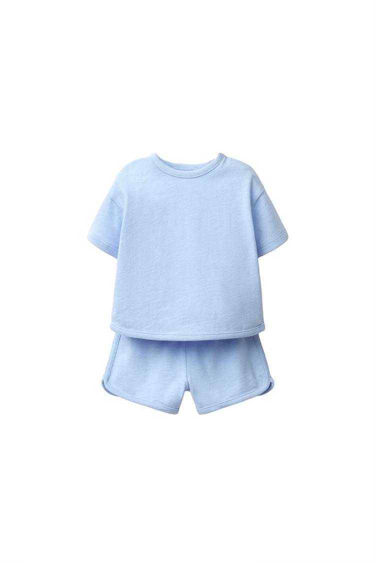 Conjunto Camiseta Y Bermuda Flamé