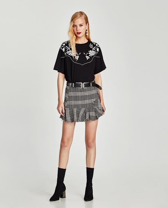 Image 1 of SLOGAN T-SHIRT from Zara