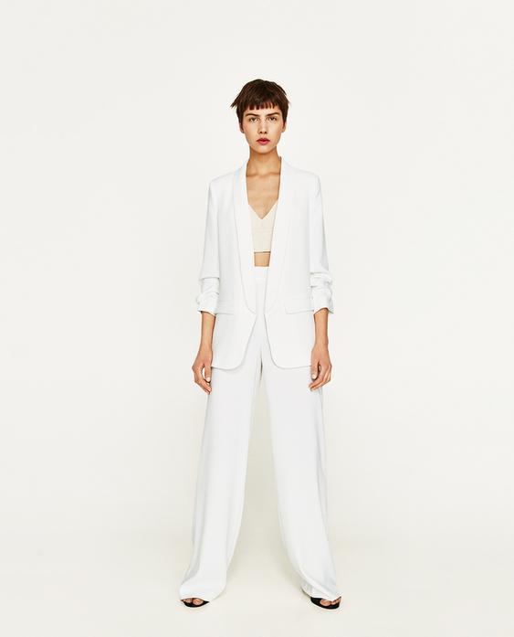 Image 1 of CREPE BLAZER from Zara