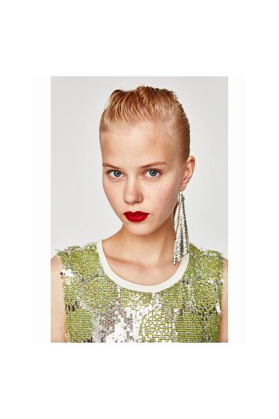 Zdjęcie 2 SUKIENKA MINI Z CEKINAMI z Zara