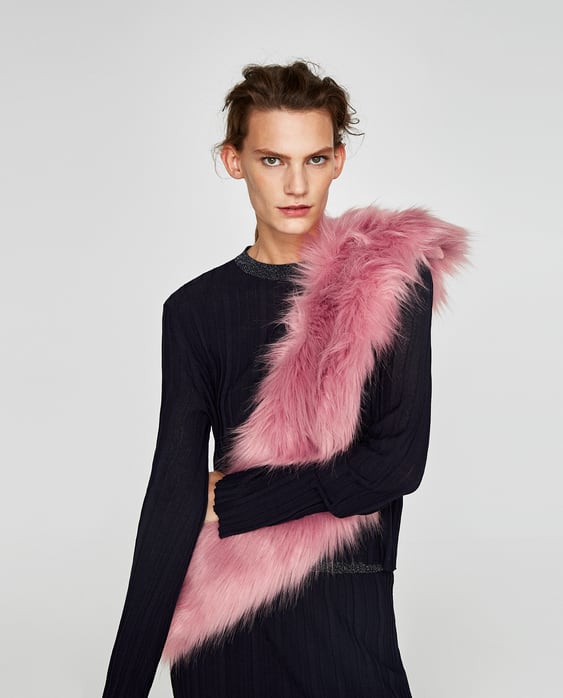 Image 1 of FAUX FUR STOLE from Zara