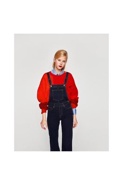 Zdjęcie 2 JEANSOWE OGRODNICZKI z Zara