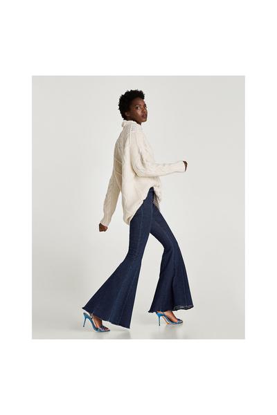 Image 3 of CABLE KNIT DRESS from Zara