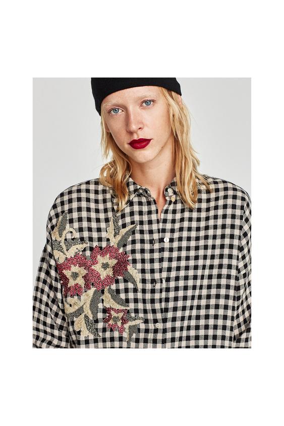 Image 2 of SHIRT DRESS WITH EMBROIDERY from Zara | Fashion ... Image 2 of SHIRT DRESS WITH EMBROIDERY from Zara | Fashion ...