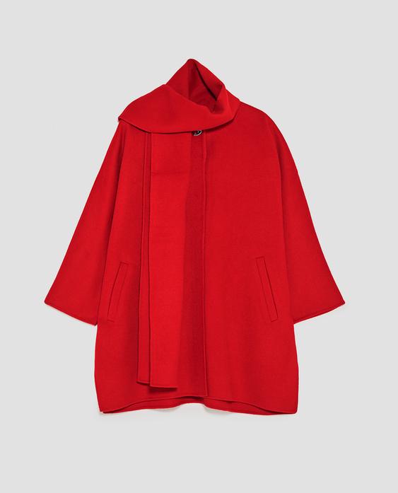 Imagem 8 de SOBRETUDO GOLA CACHECOL da Zara