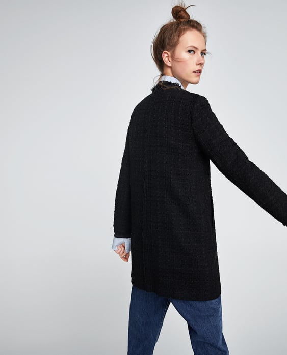 TWEED COAT WITH METAL BUTTONS - OUTERWEAR-WOMAN | ZARA United States
