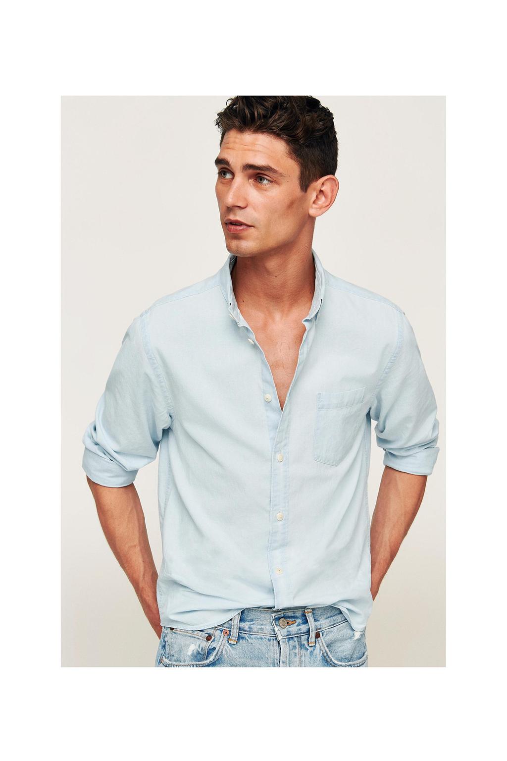 Zdjęcie 4 KOSZULA JEANSOWA z Zara