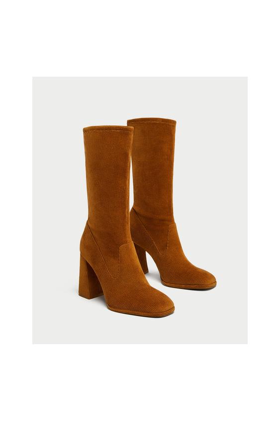 Zdjęcie 1 SZTRUKSOWE BOTKI NA OBCASIE z Zara