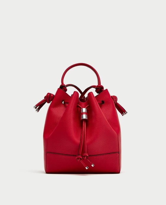 Image 2 of KNOTTED BUCKET BAG from Zara