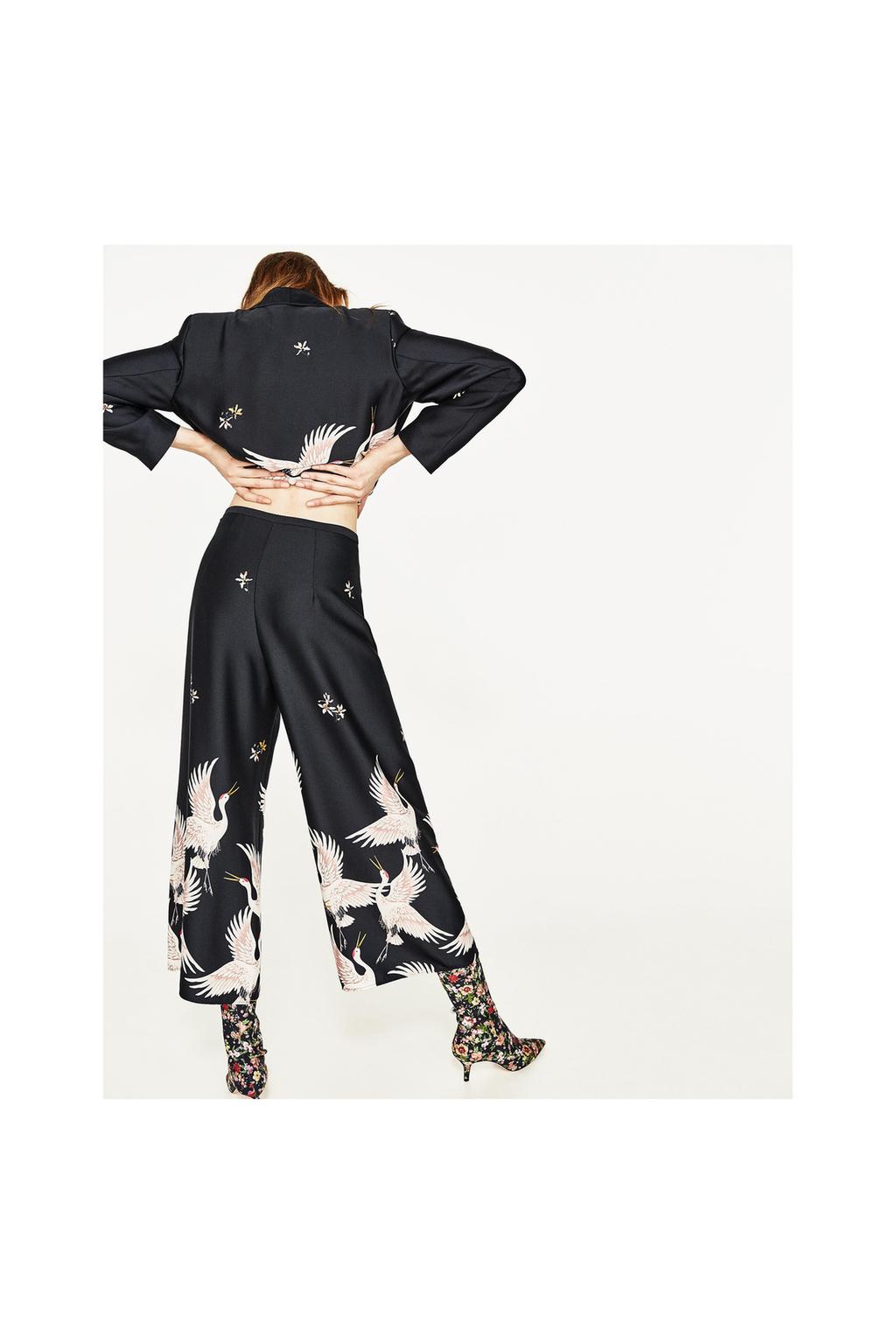Bild 1 von CULOTTE MIT PRINT von Zara