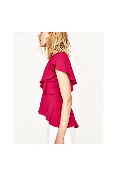 Image 5 of FRILLED TOP from Zara