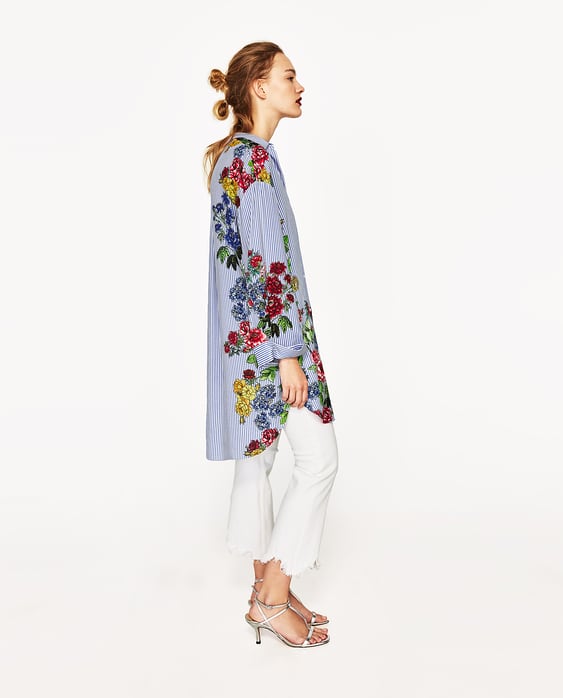 Image 3 of PRINTED TUNIC from Zara