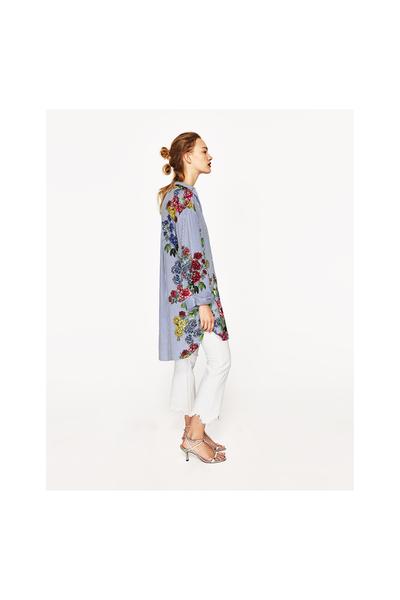 Image 3 of PRINTED TUNIC from Zara