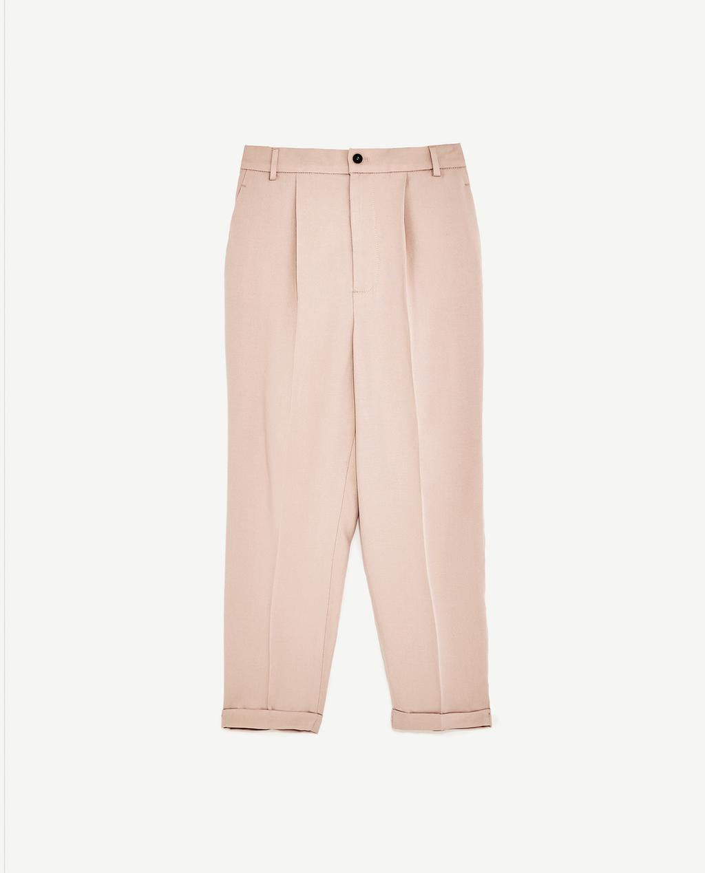 Imagem 8 de CALÇAS PELO TORNOZELO COM ELÁSTICO da Zara