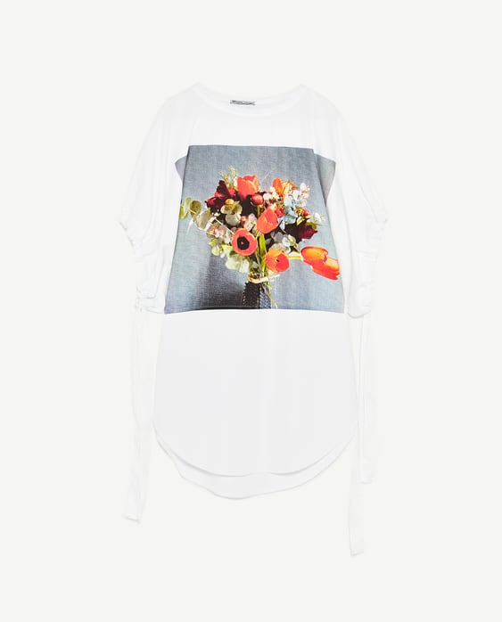 Image 6 of FLORAL PRINT T-SHIRT from Zara