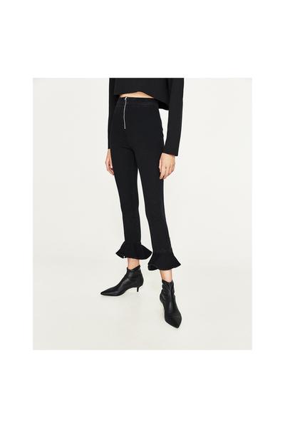 Zdjęcie 2 SPODNIE Z METALOWYMI ZDOBIENIAMI z Zara