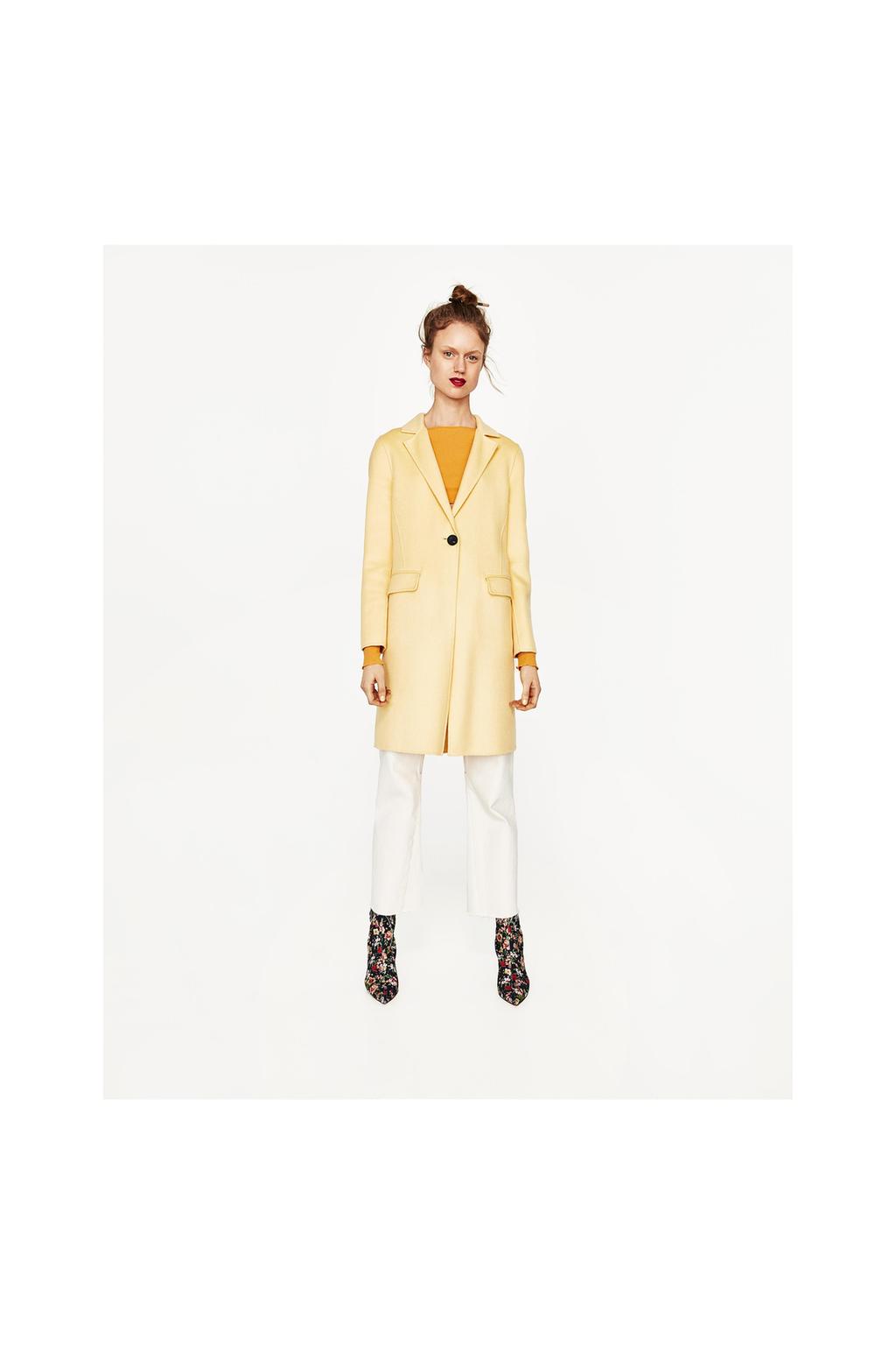 Image 1 of LONG COAT from Zara