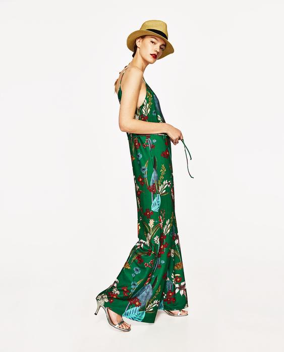 FLORAL PRINT JUMPSUIT